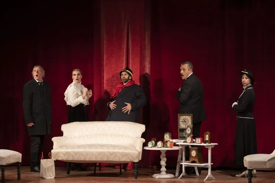 La cantatrice calva – Teatro a parte, foto di scena 2