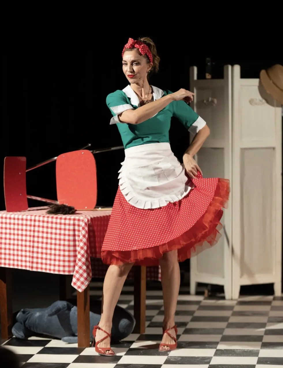 L’italica Madre – Baroni Rampanti, foto di scena 2