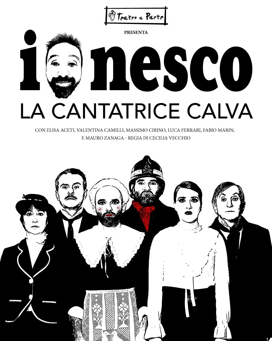 La cantatrice calva – Teatro a parte, foto di scena 4