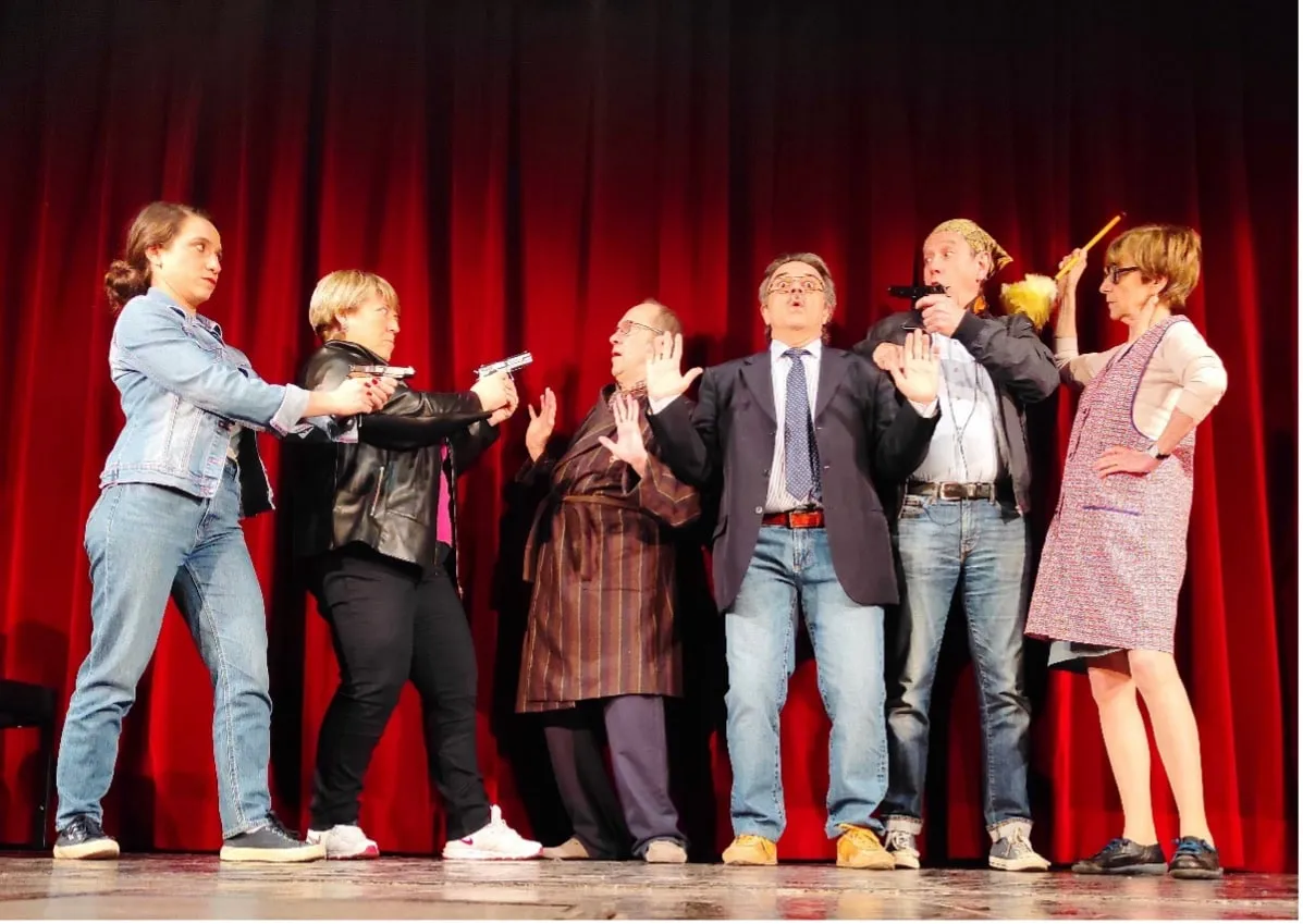 La Compagnia La Creta sul palco