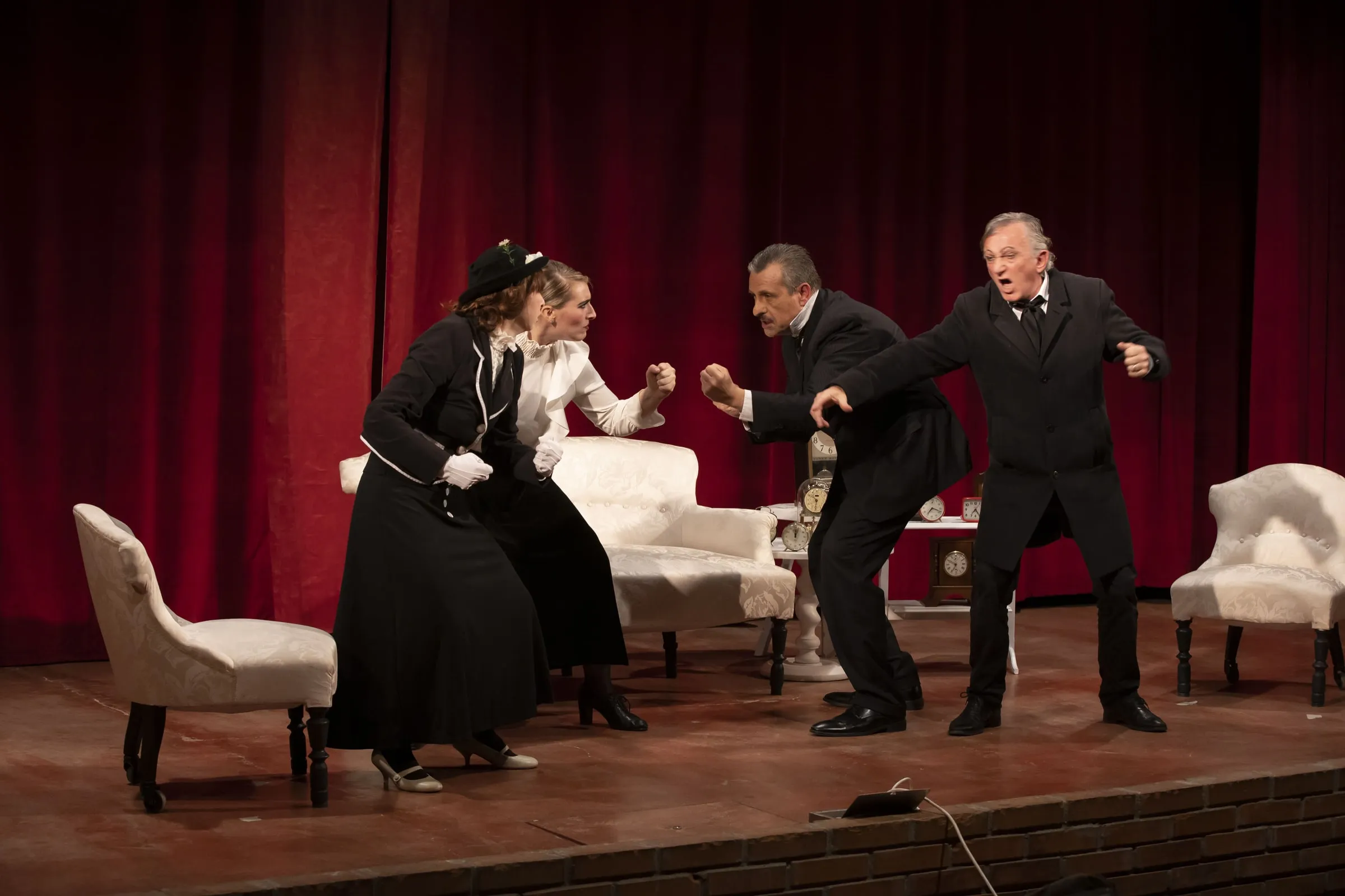 La cantatrice calva – Teatro a parte, immagine dello spettacolo