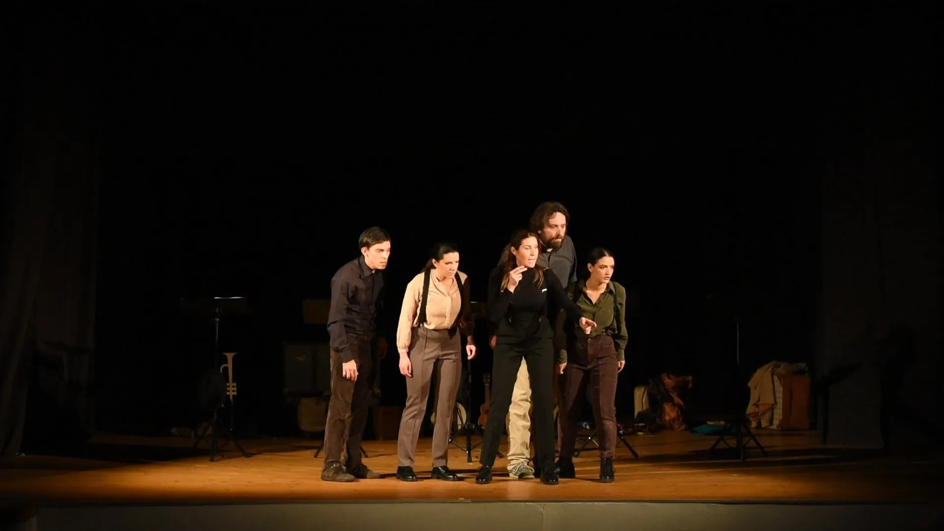 Novecento – PianoB Teatro, scena dallo spettacolo